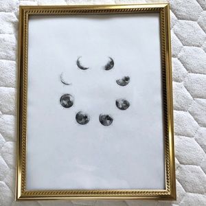 Wall Art by The Style House of Chic -Moon Phases